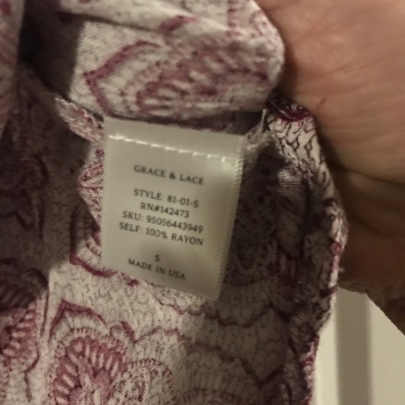 Discontinued Petra Peplum Blouse - Picture 5 of 5